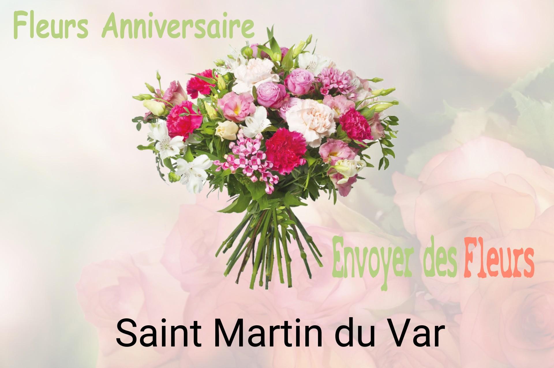 Bouquet de fleurs d’anniversaire livré à Saint-Martin-du-Var