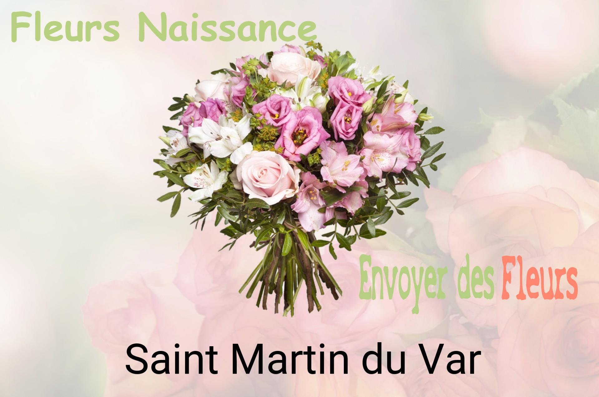 Bouquet de fleurs de naissance livré à Saint-Martin-du-Var